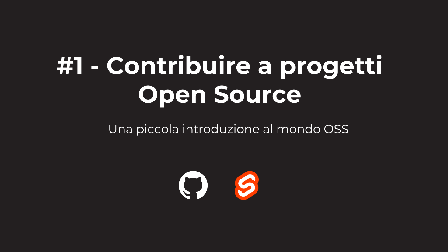 Contribuire a progetti open source